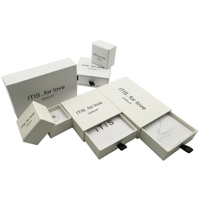 Классическая оптовая упаковка для ювелирных изделий от производителя бумажной коробки